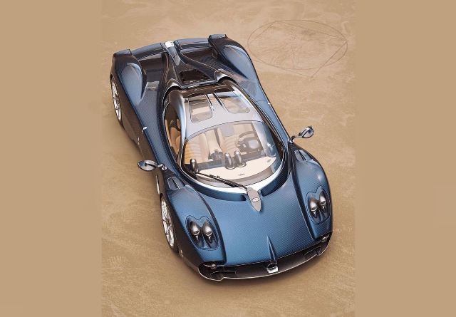 新発売 BBR モデル 1/18 パガーニ Utopia ミニカー 限定品 予約商品 ** BBR P18223GV 1/18 Pagani Utopia Blu Midnight