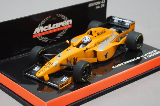 1/43 ミニチャンプス 530974390 メルセデス MP4/12 テストカー