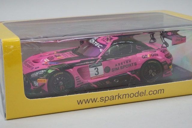 1/43 スパーク SB531 メルセデス AMG Mercedes-AMG GT3 GetSpeed 24H