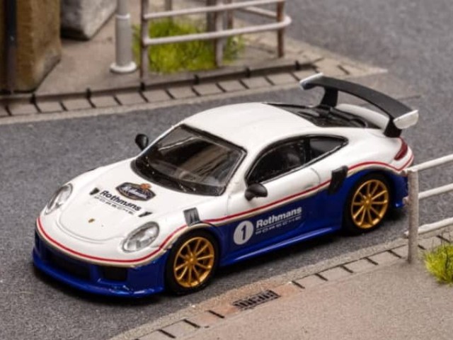 予約 HKM 1/64 ポルシェ Porsche 911 (991) GT2 RS Rothmans #1