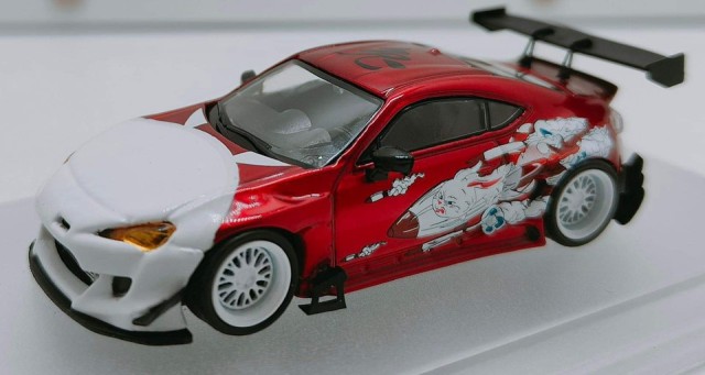 予約 LF Model / Lang Feng Model 1/64 トヨタ Toyota gt86 Pandem 兔