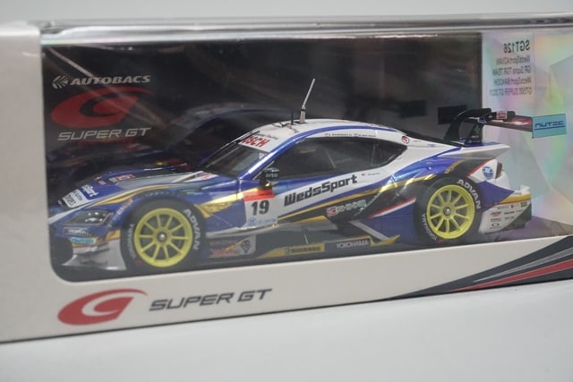 新品 SGT126 スパーク 1/43 WedsSport ADVAN GR Supra #19 TGR TEAM
