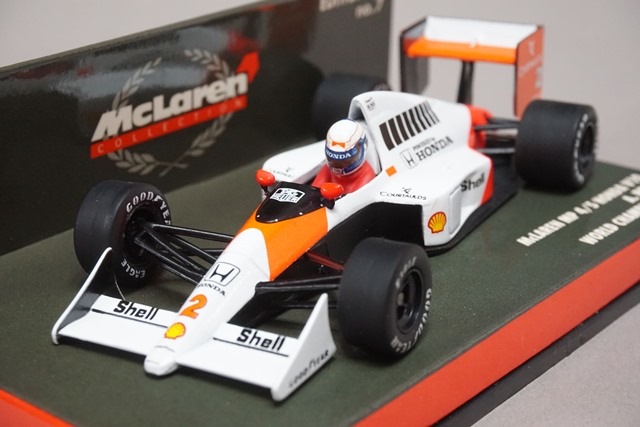 1/43 ミニチャンプス 530894302 マクラーレン MP 4/5 1989 A. プロスト