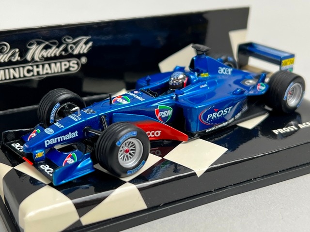 MINICHAMPS 1/43 Top Gear ミニカーセット 1/43 ミニチャンプス 400010022 プロスト エイサー AP04 #22 J. アレジ
