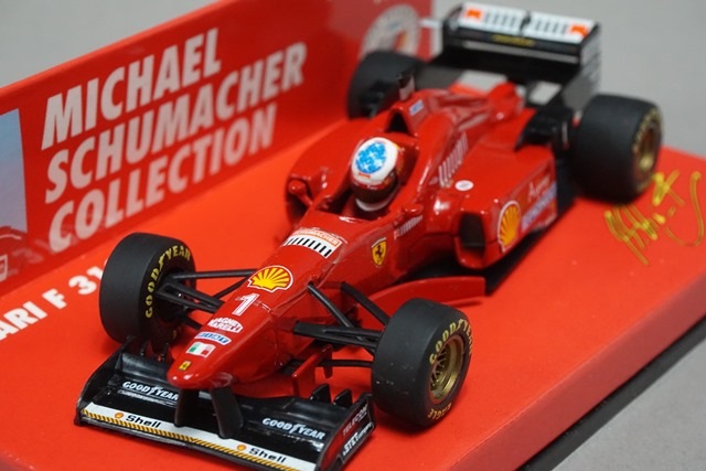 【ミニチャンプス　1997 フェラーリF310B M.シューマッハ　1/18】 ミニチャンプス 1/18 フェラーリ F310 ミハエル・シューマッハ