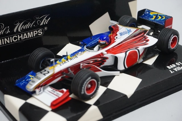 ミニカー　ミニチャンプス　セット 1/43 ミニチャンプス 430990022 BAR 01 スーパテック 1999 #22 J
