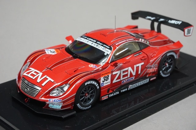 1/43 エブロ 45055 レクサス スーパー GT500 2013 ゼント セルモ SC430