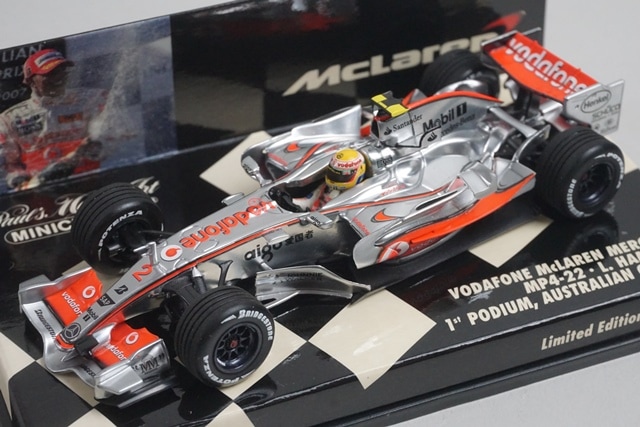 1/43 ミニチャンプス 530074312 ボーダフォン マクラーレン メルセデス
