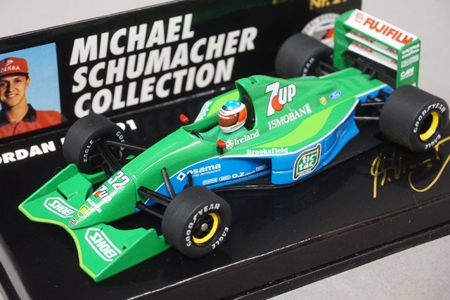 1/43 ミニチャンプス 510914332 ジョーダン F1 1991 M.シューマッハ
