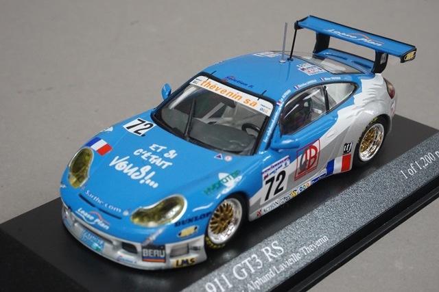 1/43 ミニチャンプス 400026972 ポルシェ 911 GT3 RS 2002 #72, Boost