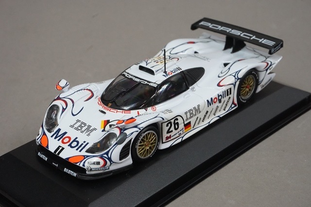 1/43 ミニチャンプス 430986926 ポルシェ 911 GT1 1998 #26, Boost