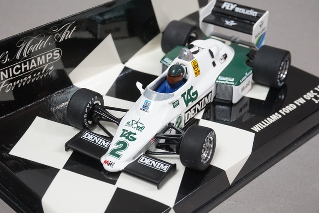 1/43 ミニチャンプス 430830002 ウィリアムズ フォード FW08C 1983 J