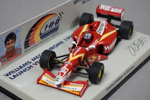 1/43 ミニチャンプス 511984392 ウィリアムズ F1 メカクローム