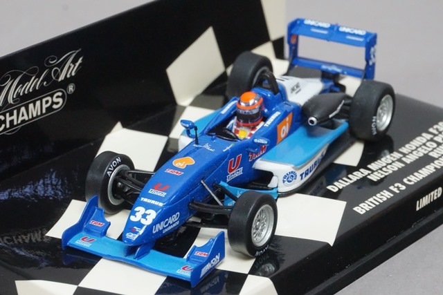 ミニチャンプス 1/ 43 ダラーラ 無限 F303 N.ロズベルグ マカオGP 2003