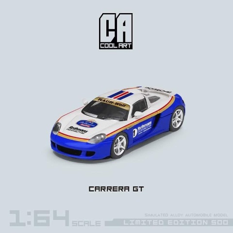 予約 CA645907 COOL ART CA 1/64 ポルシェ カレラ Carrera GT Rothmans