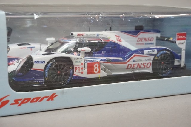Spark 1/43 TS040 Hybrid #8 Toyota Racing 3rd Le Mans 2014