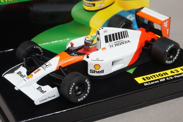 1/43 ミニチャンプス マクラーレン MP4/6 ホンダ V12 1991 A