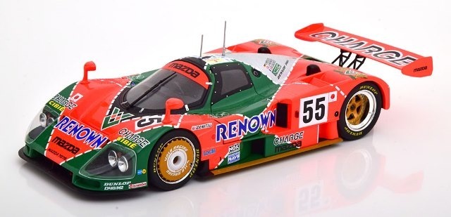 新品 KKDC181331 KK scale 1/18 マツダ 787 B Winner 24h ル