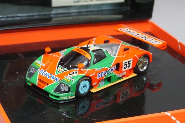 1/43ミニチャンプス 436911655 マツダ 787 B 優勝 24H ルマン 1991 #55