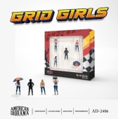 ���� AD-2406 American Diorama 1/64  �ե����奢 ����å� �����륺 4�ĥ��å� �ڤ椦�ѥ��б���