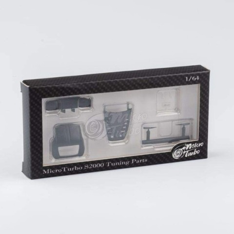 マイクロターボ S2000 レースカー 白 新品未開封品 新品 Micro Turbo 1/64 S2000 Race Car Metallic White, Boost