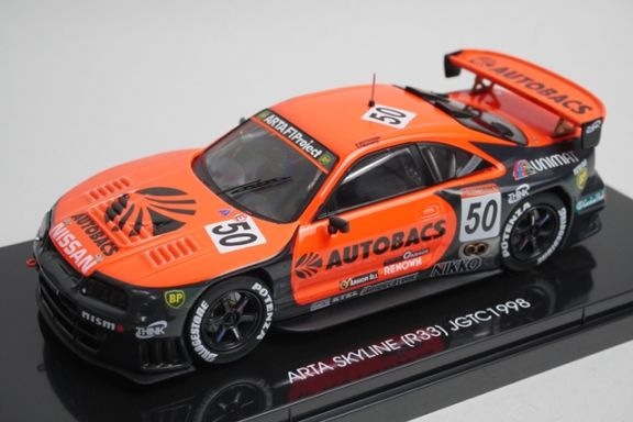 1/43 エブロ 44195 日産 ARTA スカイライン (R33) JGTC 1998 #50