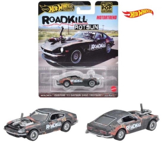 ポン・ダルヒ 美品 新品 HKC37 ホットウィール ポップカルチャー ROADKILL ROTSUN