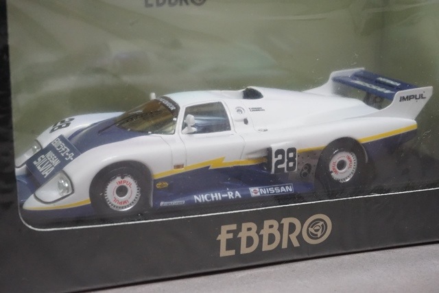 1/43 エブロ 44773 日産 シルビア ターボC ニチラ 富士 500Km 1985 #28