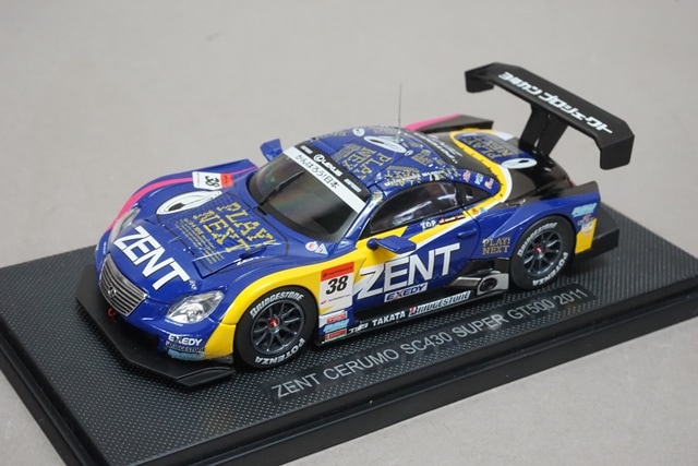 エブロ　スーパーGT ゼント　セルモ　SC430 エブロ スーパーGT ゼント セルモ SC430 EBBRO 1/43 ZENT cerumo SC430