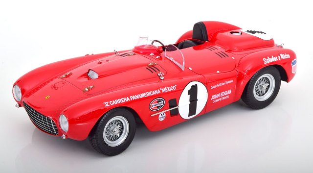 新品 KKDC181243 KK scale 1/18 フェラーリ 375 Plus 1954