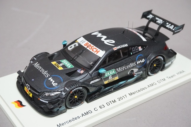 ミニカー 1/43 Mercedes AMG C63 DTM 2017 Team HWA 1/43 MERCEDES-BENZ C-CLASS C63 AMG HWA TEAM #3 P.DI RESTA