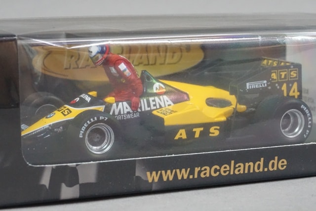 スパーク SPARK ATS D7 BMW G.ベルガー レースランド特注】 スパーク 1/43 ATS D7 BMW ターボ F1