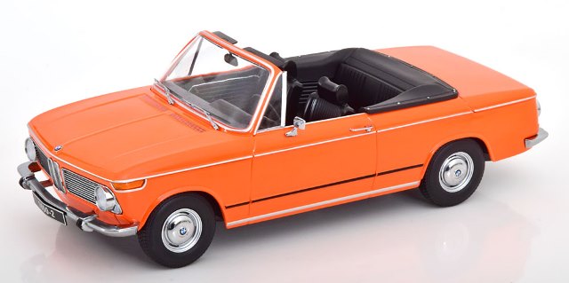 新品 KKDC181101 KK scale 1/18 BMW 1600-2 Cabrio 1968