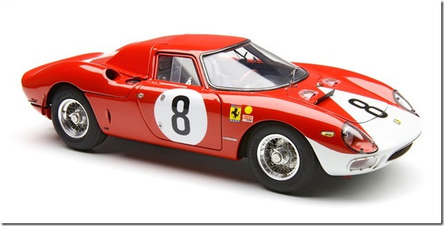 取寄せ M-262 CMC 1/18 フェラーリ Ferrari 250 LM, Reims 12h 1964 #8