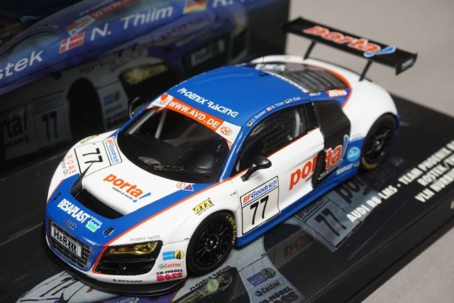 1/43 ミニチャンプス 437091977 アウディ R8 LMS VLN ニュルブルク
