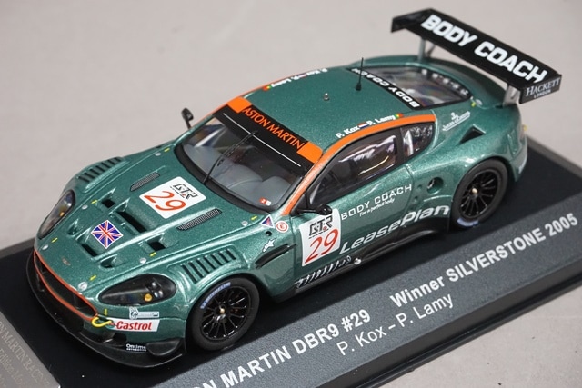 1/43 イクソ 05-AMR-SV-43 アストンマーティン DBR9 シルバーストーン