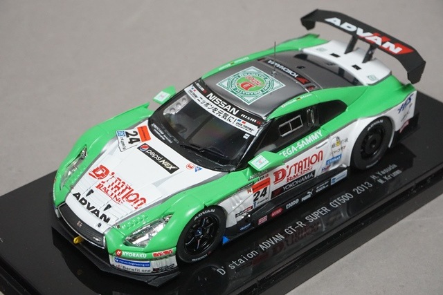 1/43 エブロ 44913 D'ステーション アドバン GT-R スーパー GT500 2013