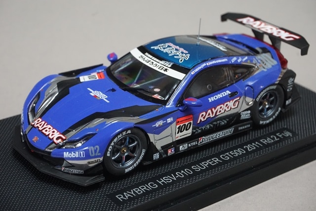 1/43 エブロ 44549 ホンダ レイブリック HSV-010 スーパー GT500 2011