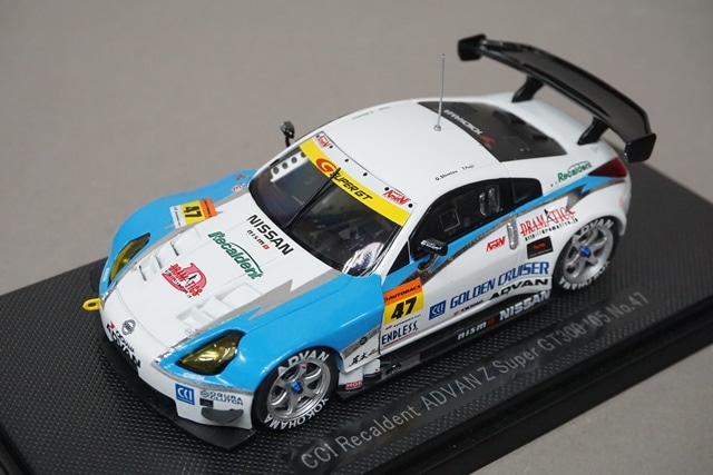 1/43 エブロ 43703 日産 CCI リカルデント アドバン Z スーパー GT300