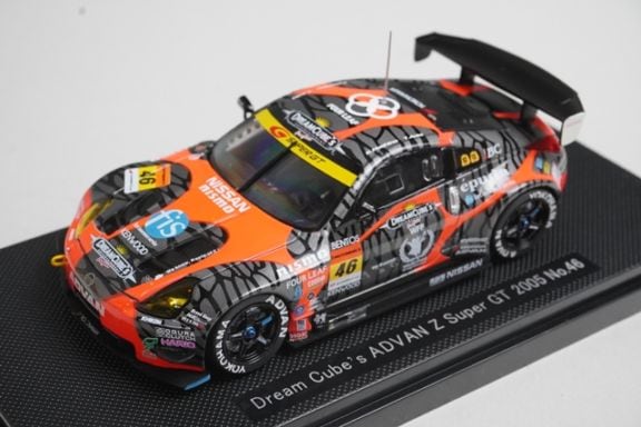 1/43 エブロ 43704 日産 ドリーム キューブ アドバン Z スーパー GT300