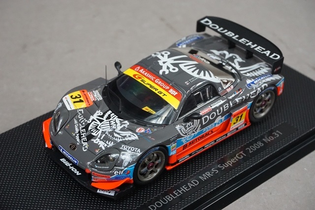 1/43 エブロ 43981 トヨタ ダブルヘッド MR-S スーパーGT 2008 #31