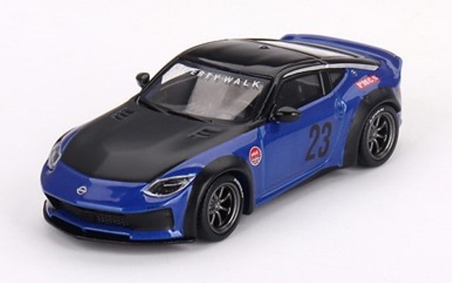 ���� MGT00732-L TSM MINI-GT 1/64 ���� Nissan Z LB��NATION WORKS �������֥롼(���ϥ�ɥ�) 