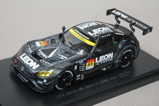 1/43 エブロ 45659 メルセデス レオン クストス AMG スーパーGT300
