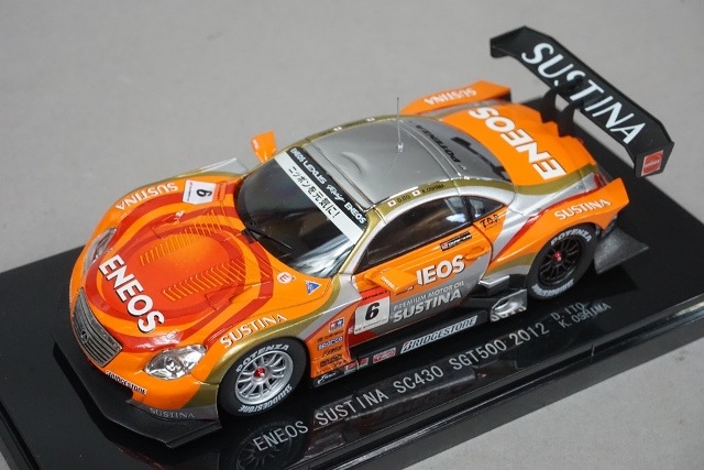 1/43 エブロ 44737 レクサス エネオス サスティナ SC430 SGT500 2012