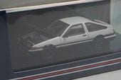 ���� HJ641052BWB �ۥӡ�����ѥ� 1/64 �ȥ西 ���ץ�󥿡� �ȥ�� GT APEX (AE86) JDM Style �����ܥ�ܥ�ͥå� �ۥ磻��/�֥�å�