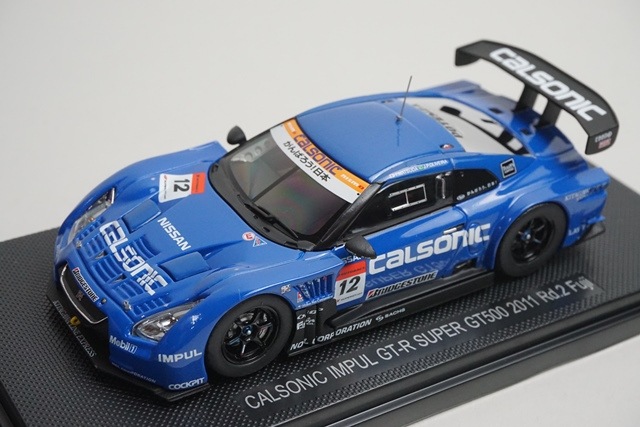 1/43 エブロ 44542 日産 カルソニック インパル GT-R スーパーGT500 Rd