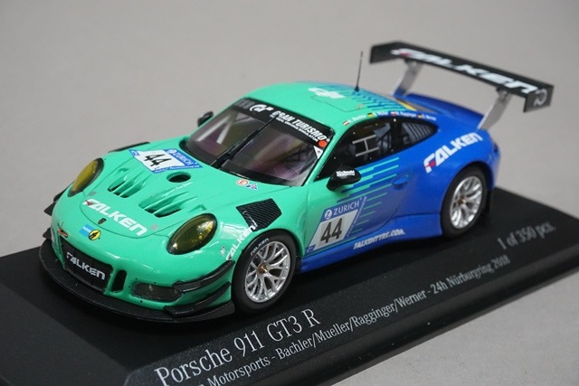 1/43 ミニチャンプス 413186744 Falken Motorsports特注 ポルシェ 911