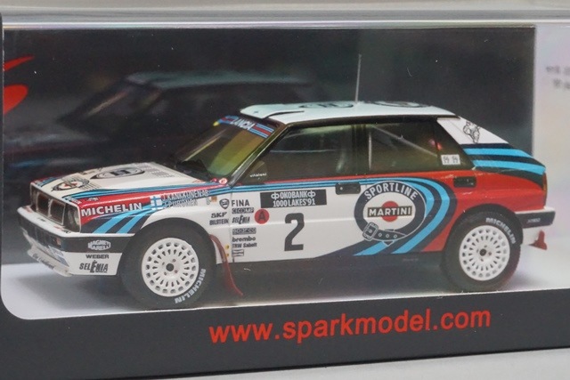 新品 S9010 スパーク 1/43 Lancia Delta HF Integrale 16V Winner 1000