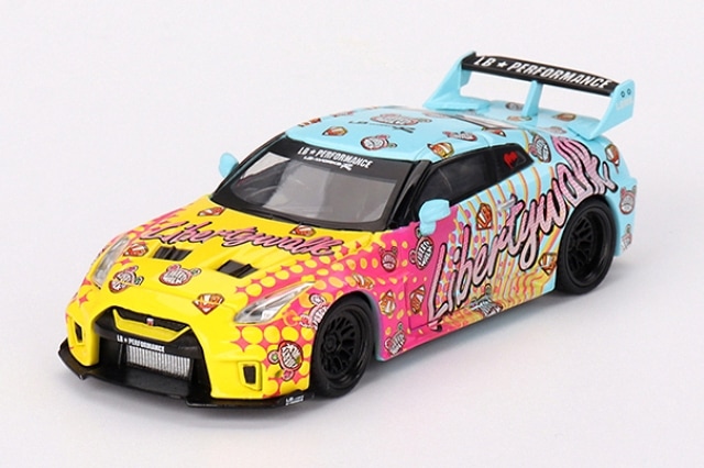 ���� MGT00742-MJ TSM MINI-GT �� Mijo 1/64 ���� LB-Silhouette WORKS GT Nissan 35GT-RR �С������1 LBWK KUMA (���ϥ�ɥ�) ���֥ꥹ��������