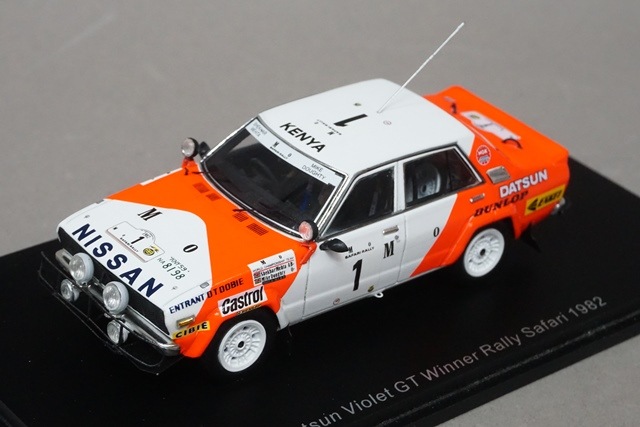 1/43 スパーク S7770 日産 ダットサン ヴァイオレット GT サファリ